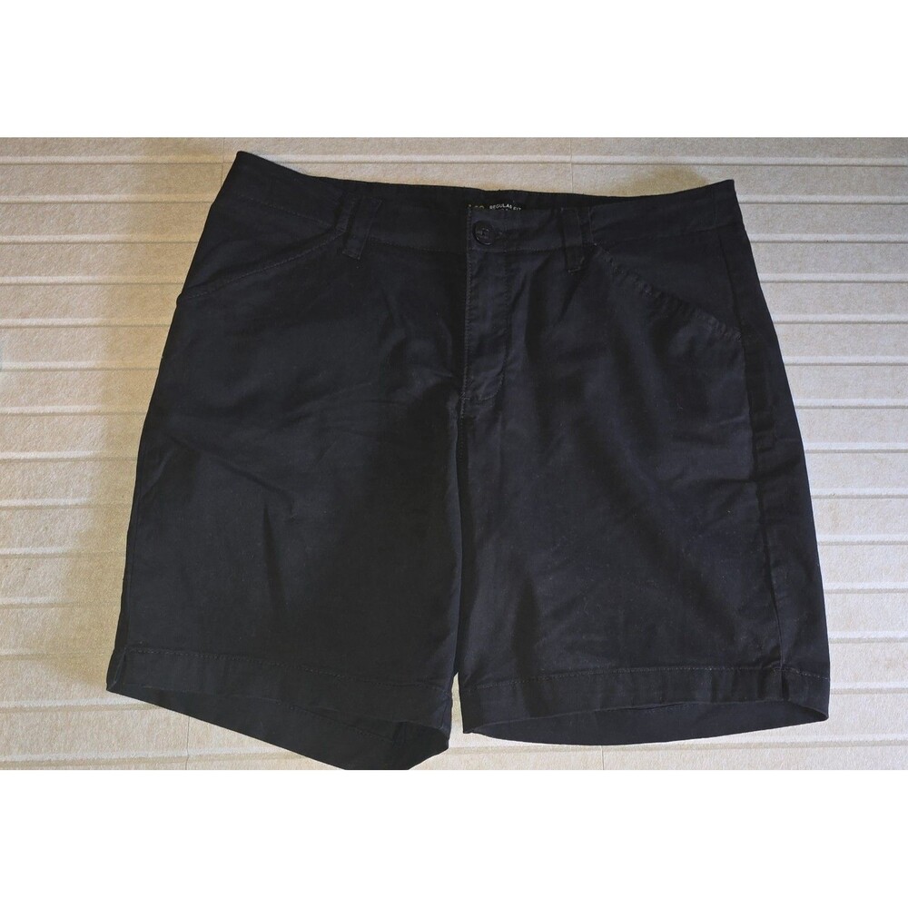 Lee Regular Fit Mid Rise Black Chino Cotton Zip Pockets